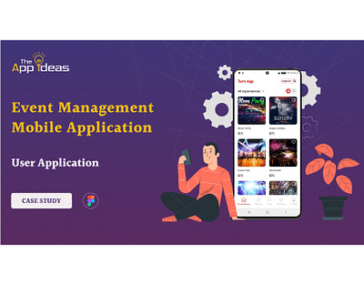 Event Management Mobile Application appdesign graphic design ui webdesign