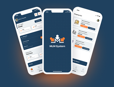 Multi-Level Marketing Business Mobile App UI Kit app app design app ui app ui kit application business app design figma figma app figma design mlm mlm business multi level onlinemarketing ui design ui kit uiux ux design