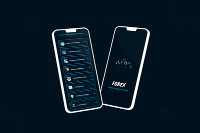 Forex Trading School & Game ui