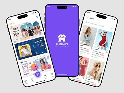 MegaMart - Multi Vendor Ecommerce Mobile Flutter App app development ecommerce ecommerce app ecommerce shop ecommerce store fashionstore flutter flutter app flutter mobile app mobileapp moblie app multi vendor shop online ecommerce business online ecommerce store online shop online store onlinebusiness shopping app