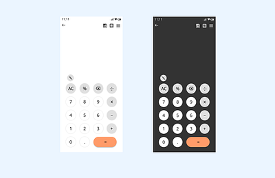 Daily UI #004 - Calculator dailyui