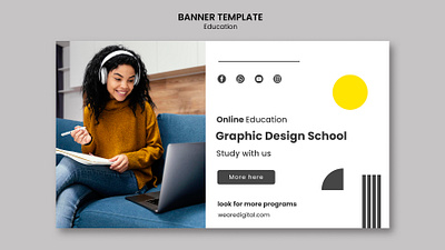 Online Learning User Interface design branding graphic design ui