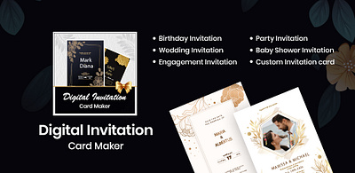 Digital Invitation Card Maker banner