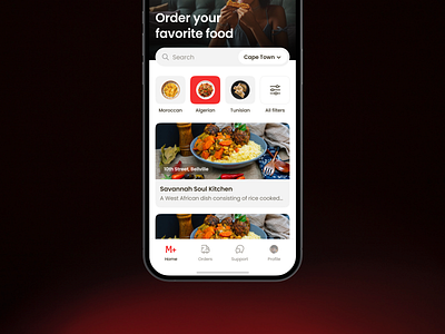 Mobile app - African food delivery african african food aplication app delivery delivery development food food delivery mobile app no code no code development nocode ui ui desing web design web development