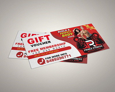 Gift Voucher animation branding graphic design logo