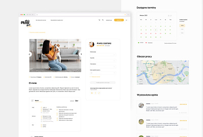 UX Architecture and design for online petsitting services search