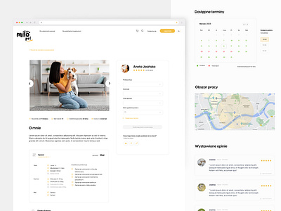 UX Architecture and design for online petsitting services search