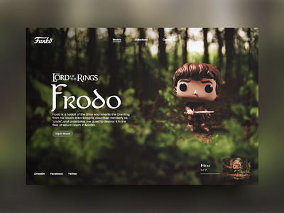 Lord of the rings Funko #3 frodo funko funkopop lordoftherings mondrianizm ui