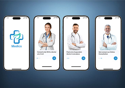 Medical Onboarding branding figma graphic design healthapp healthcareapp medical medical onboarding medicalapp medicaldesign medicalui onboarding onboardingscreen ui uidesign userinterface uxdesign