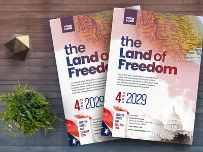 Independence Day Party Flyer design flyer flyer design graphic design independence print design print template