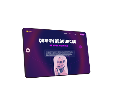 Design Landing Page design figma illustration ui ux