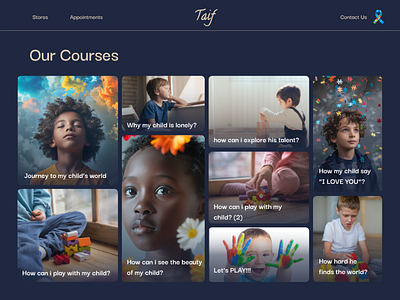 Child courses child courses design ui ux