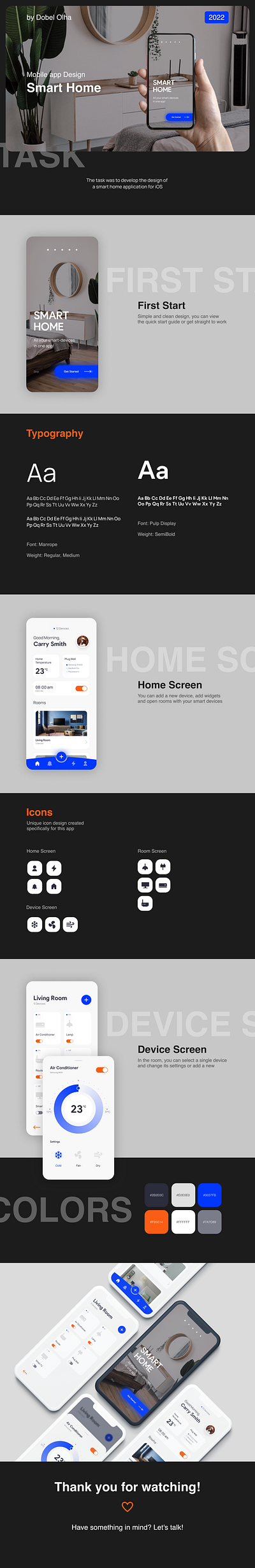 Smart Home App app ios smart home ui