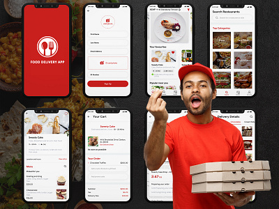 Food Delivery App Design app delivery easydinner food restaurant app swiggy zomato