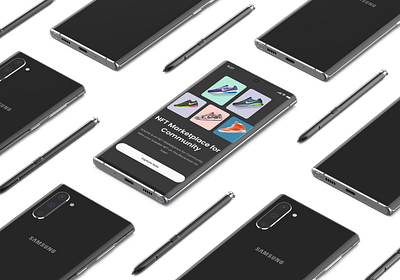 SOLEXE - NFT Marketplace Mobile App design marketplace nft sneaker ui uiux ux web3