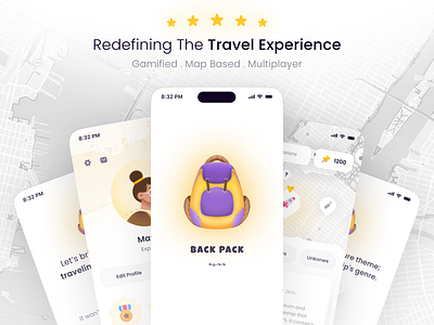 New Project Teaser: Back Pack 🚀 adventure back pack creativity interaction design techinnovation travel travel experience