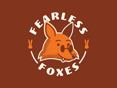 Fearless Foxes animal fox illustration sunglasses