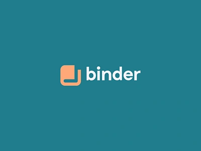 Binder app binder bookmark brand collateral branding design logo graphic design identity logo logo design logomark mark negative space notepad symbol ui visual identity