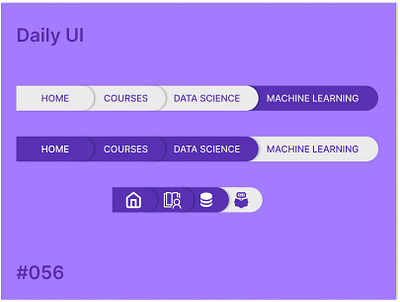 Daily UI #056 - Breadcrumbs breadcrumbs dailyui dailyui 56 figma icons typography ui ux
