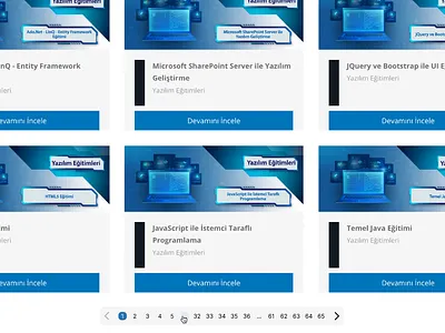 How I Redesigned Pagination for BTAkademi btakademi dailyui design pagination portfolio ui ui 085 uix101 ux