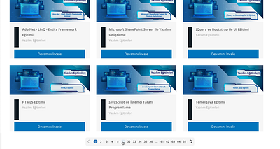 How I Redesigned Pagination for BTAkademi btakademi dailyui design pagination portfolio ui ui 085 uix101 ux