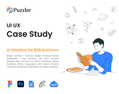 UX Case Study: SaaS AI Solution for B2B | SaaS Product Design ai b2b ai solution business case study casestudy dashboard full case study home page landing page retail solution saas saas case study saas landing page saas solution ui design ux case study ux design website design