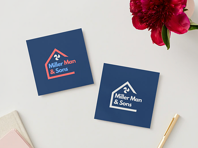 Logo Redesign for Miller Man & Sons branding graphic design logo