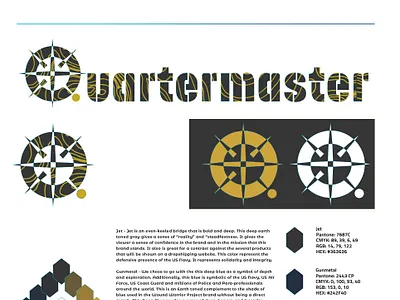 Quartermaster Branding branding graphic design logo