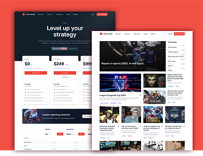 Streaming Platform Website builder design elementor figma interface logo streaming streaming platform typography ui uiux ux uxui web web design webdesign wordpress wp