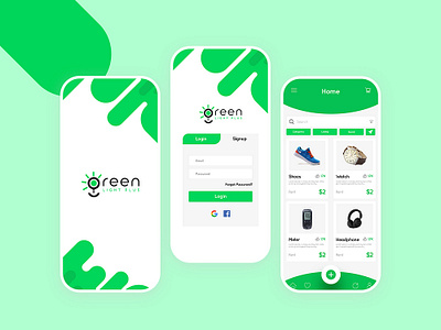 UI / UX for Green Light Plus app branding mobile app design ui ux