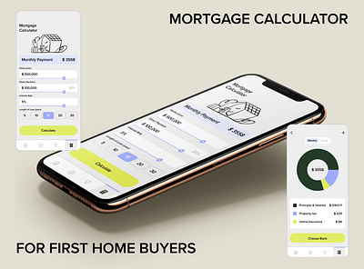 Daily UI 04: Mortgage Calculator branding dailyui graphic design ui