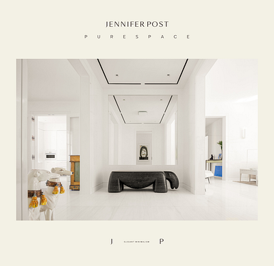 Jennifer Post Design branding elegant graphic design interior design logo minimalism