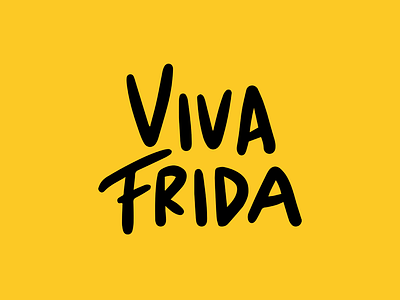 VIVA FRIDA logo branding cacheinteractive design graphics logo marketing redesign vivafrida