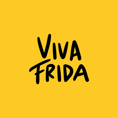 VIVA FRIDA logo branding cacheinteractive design graphics logo marketing redesign vivafrida