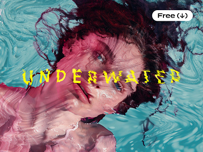 Realistic Underwater Photo Effect download effect free freebie photo photoshop pixelbuddha psd ripples splashes surface template underwater water waves wet