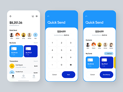 Quari Wallet Concept UI 3d animation branding graphic design logo motion graphics ui