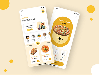 Food App Design delivery design food ios simple swigy ui uiux ux zomato