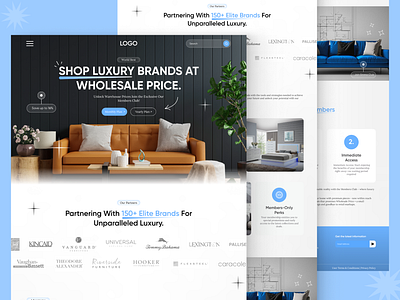 Furniture Landing Page Design furniture landing page furniture web design furniture website landing page landing page design ui ui designer uxui website design