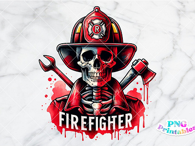 Firefighter PNG 3d animation graphic design logo motion graphics ui