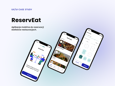 Aplikacja mobilna do rezerwacji stolików w restauracjach animation graphic design motion graphics ui