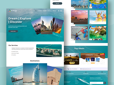 Tourism Website | UI/UX tourismwebsite ui uiux webdesign websiteuidesign webui