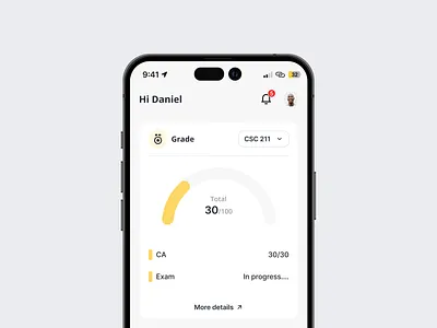 Student-grade analytics UI design app branding design graphic design illustration logo product design ui uiux ux