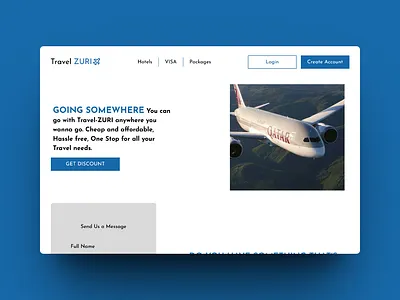 A Travel Agency Website agency challenge design travel travelui ui ux webdesign website