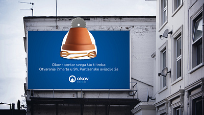 Okov, visual design proposal, teaser for grand opening art direction visual design