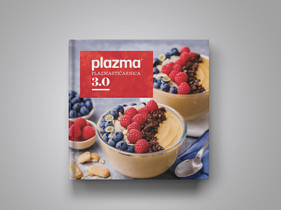 Dessert cookbook Plazmastičarnica 3.0 graphic design indesign layout design