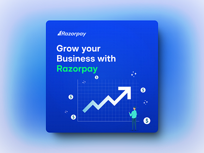 Designed a Carousel using Razorpay branding