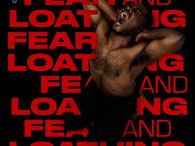 Fear design experimental graphic design typography