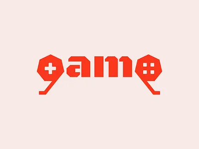 game logo brand branding brandlogo concept design game logo logos pakistan qandeel creative usa wordmark wordmark logo