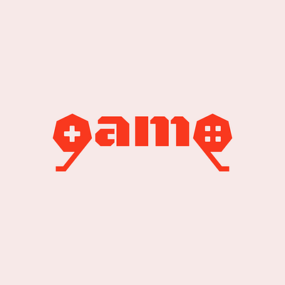 game logo brand branding brandlogo concept design game logo logos pakistan qandeel creative usa wordmark wordmark logo