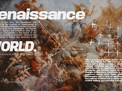 Renaissance design experimental graphic design typography